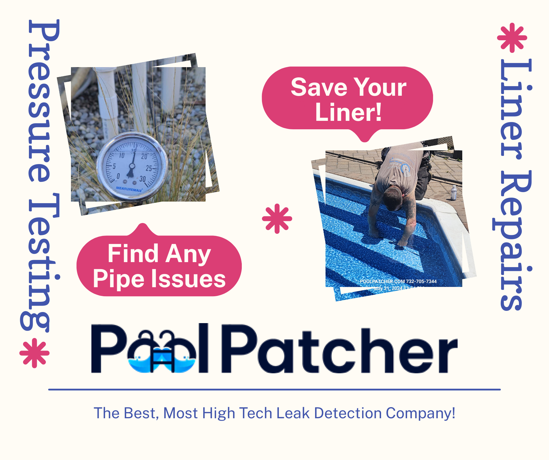 pool leak detection pool patcher